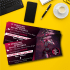 design invitation,  promotional postcard