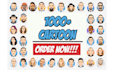 draw avatar, cartoon caricature for profile in 24 hours