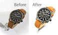 do professional watch retouching  dial clean  chain clean lighting and more