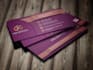 design professional business card with two concepts