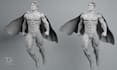 sculpt 3d character and create 3d model for printing