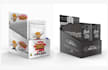 design custom counter top display corrugated display box