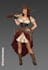 draw sexy girl pin up semirealistic comic caricature
