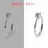 do image editing,remove background,jewelry retouch,image resize