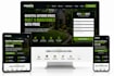 do pressure washing, christmas lighting, landscaping, hvac, lawn care website