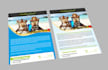 design sales flyer, rack card, postcard, event poster, door hanger