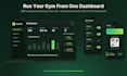 build a gym management system with mobile app and admin panel