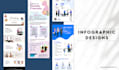 create professional infographic design for business and marketing