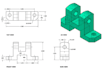 design 2d drawing to 3d drawing using autocad