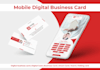 design a digital business card, a printable card in 24 hours