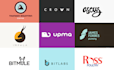 design creative flat minimal logo