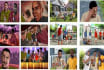 design a colorful attractive storyboard