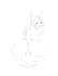 line art anime high quality and resolution , lineart anime character
