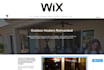 design and redesigned custom wix website, wix online store
