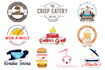 design food cafe and restaurant logo
