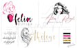 create a beautiful beauty salon logo