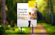 design a eye catching billboard, yard sign and signage