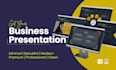 design premium powerpoint presentation design