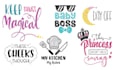 do custom typography bulk t shirt designs