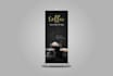 design outstanding roll up banner, food banner