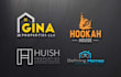 design home decor or real estate simple logo