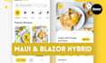 build cross platform net maui or blazor hybrid mobile app