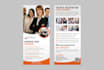 design a creative, modern rack card or corporate flyer