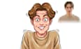 convert photo to funny cartoon portrait