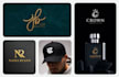 do minimal luxury fashion clothing brand logo