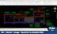 convert PDF to autocad, residential and  commercial floor plans