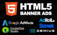 create professional animated HTML5 banner ads
