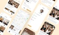 design ios and android mobile app UI UX in figma