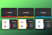 design doable sided printable professional business card