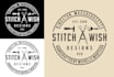 design hipster, retro vintage logo in a short time
