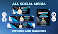 create premium facebook cover and social media banners