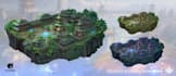 create game environment 2d and 3d for concept art