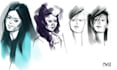 do abstract character illustrations