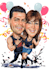 draw your couple caricature
