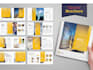 design trifold, bifold brochure or catalog, restaurant menu