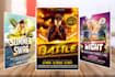 do eye catchy summer flyer,hip hop flyer whiten 12 hour