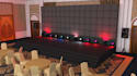 create stage and render exhibit stand, booth, kiosk ,office interior