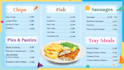 design restaurant menu, food menu