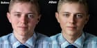 do professional business headshot or portrait retouch