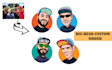 draw cartoon avatar for you