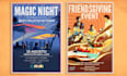 design an illustrated event poster or any poster, flyer