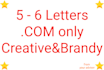 find you free 5 letter unique dot com domain names
