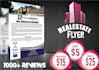 design professional real estate marketing flyers