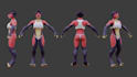 do 3d modeling character for you