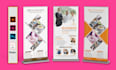 design roll up banner, billboard banner design 2 hr
