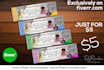 design creative tickets and vouchers